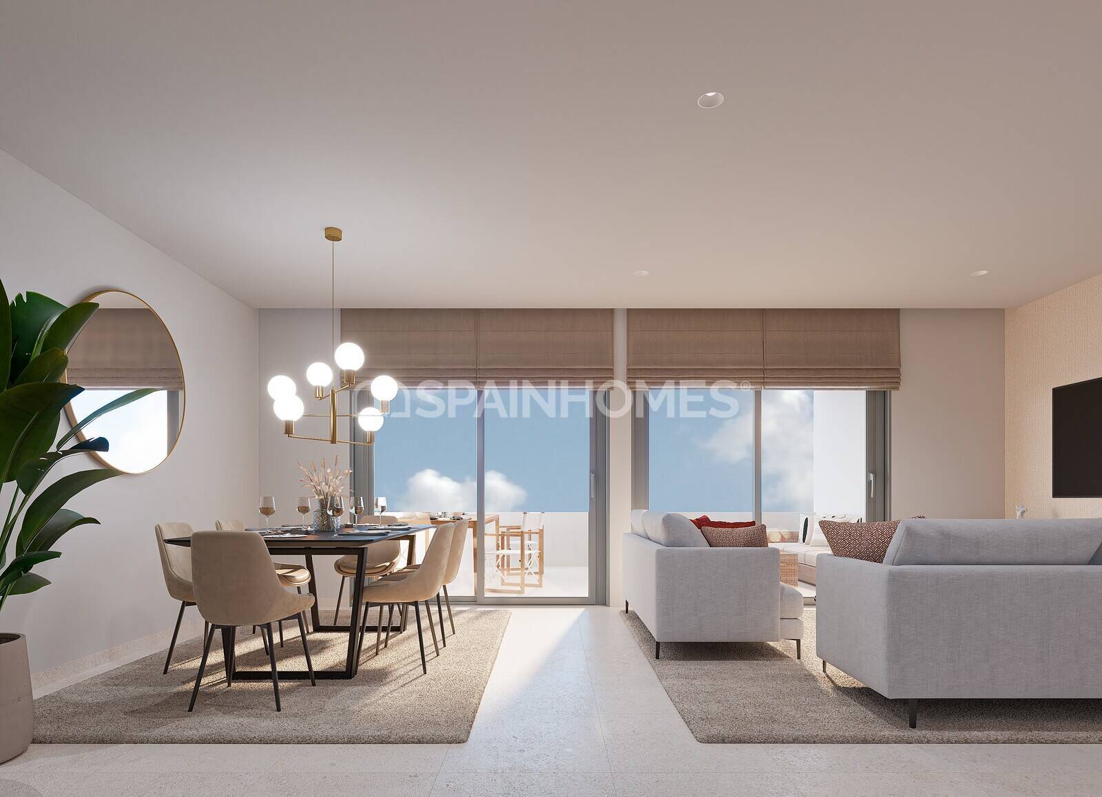 Attico a Fuengirola, Malaga, Spagna 2 camere da letto, 101 mq. N° 64373