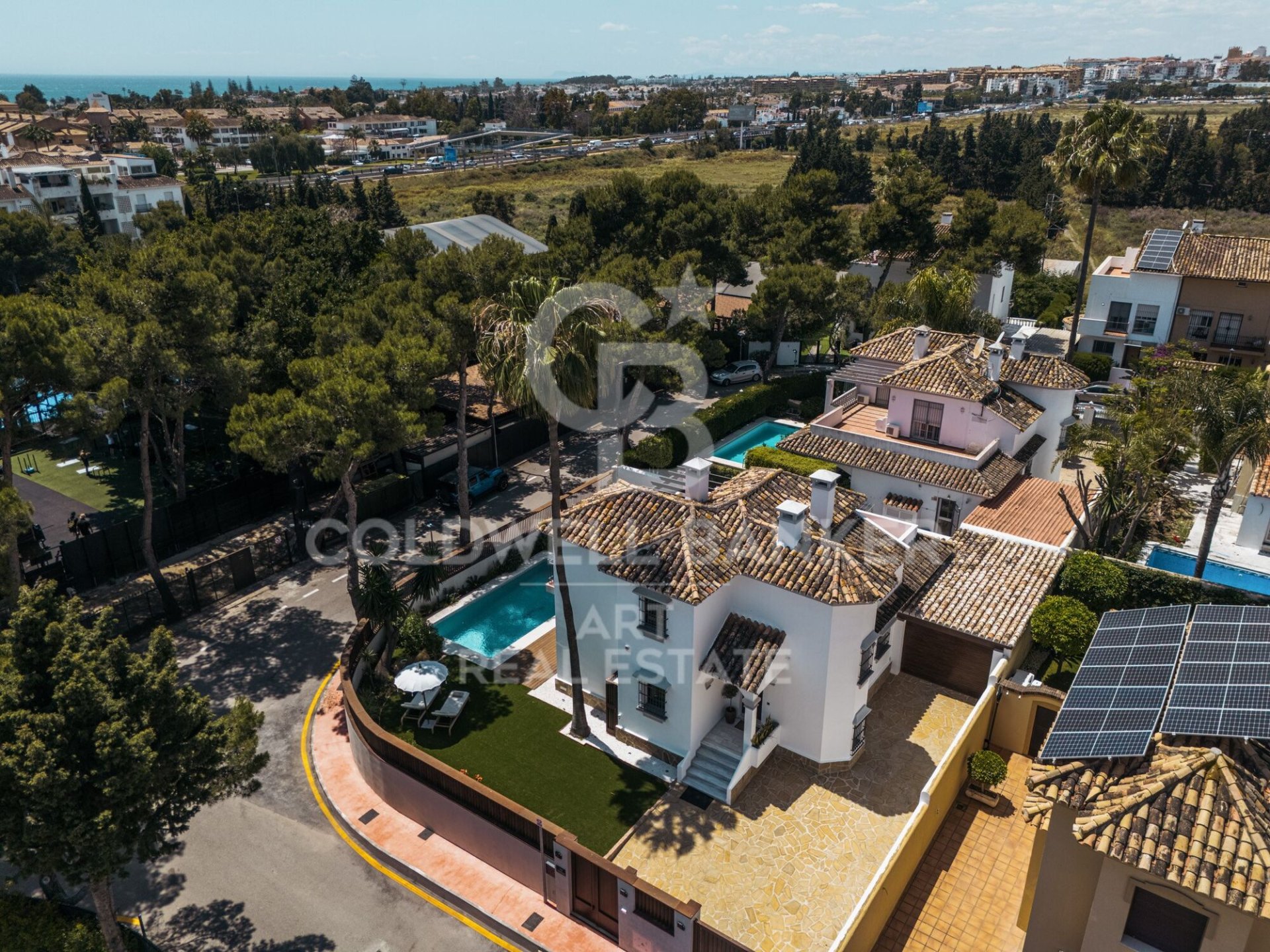 Huvila Marbella, Malaga, Espanja 6 makuuhuonetta, 315 m2 No. 178982
