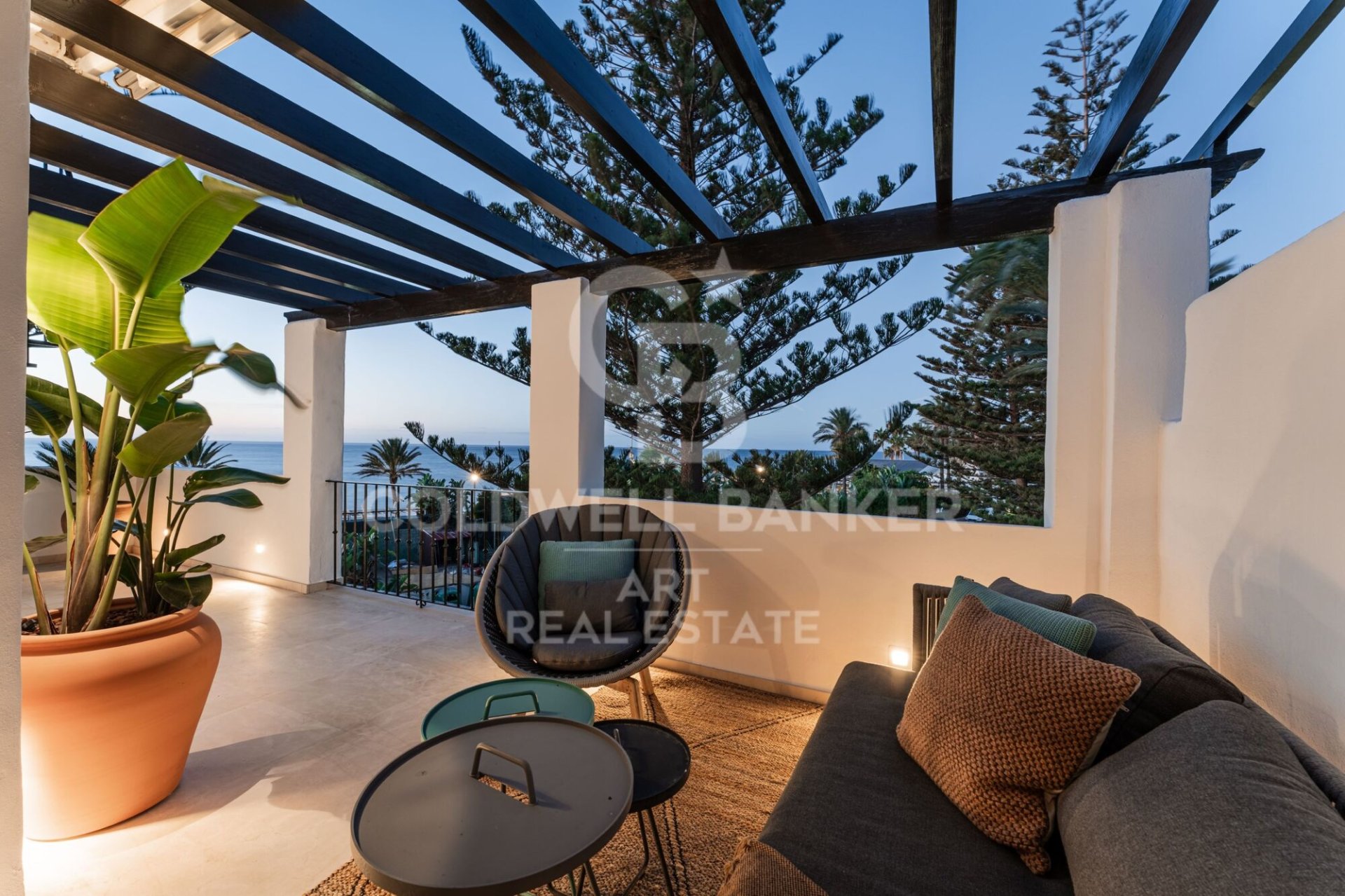 Takvåning i Marbella, Malaga, Spanien 3 sovrum, 163 kvm. Nr. 178984