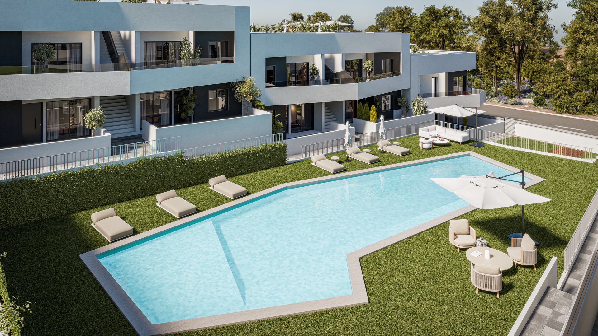 Bungalow w San Miguel de Salinas, Alicante, Hiszpania 2 sypialnie,  nr 173905