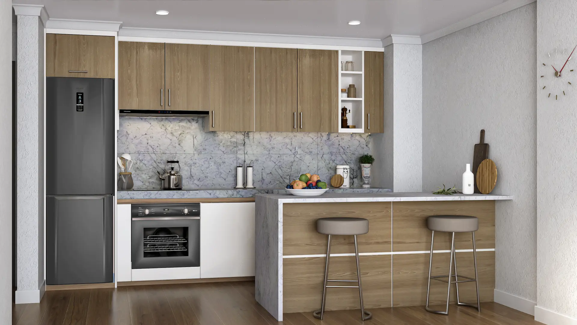 Apartment in Mijas, Malaga, Spain 3 bedrooms, 139 sq.m. No. 134797