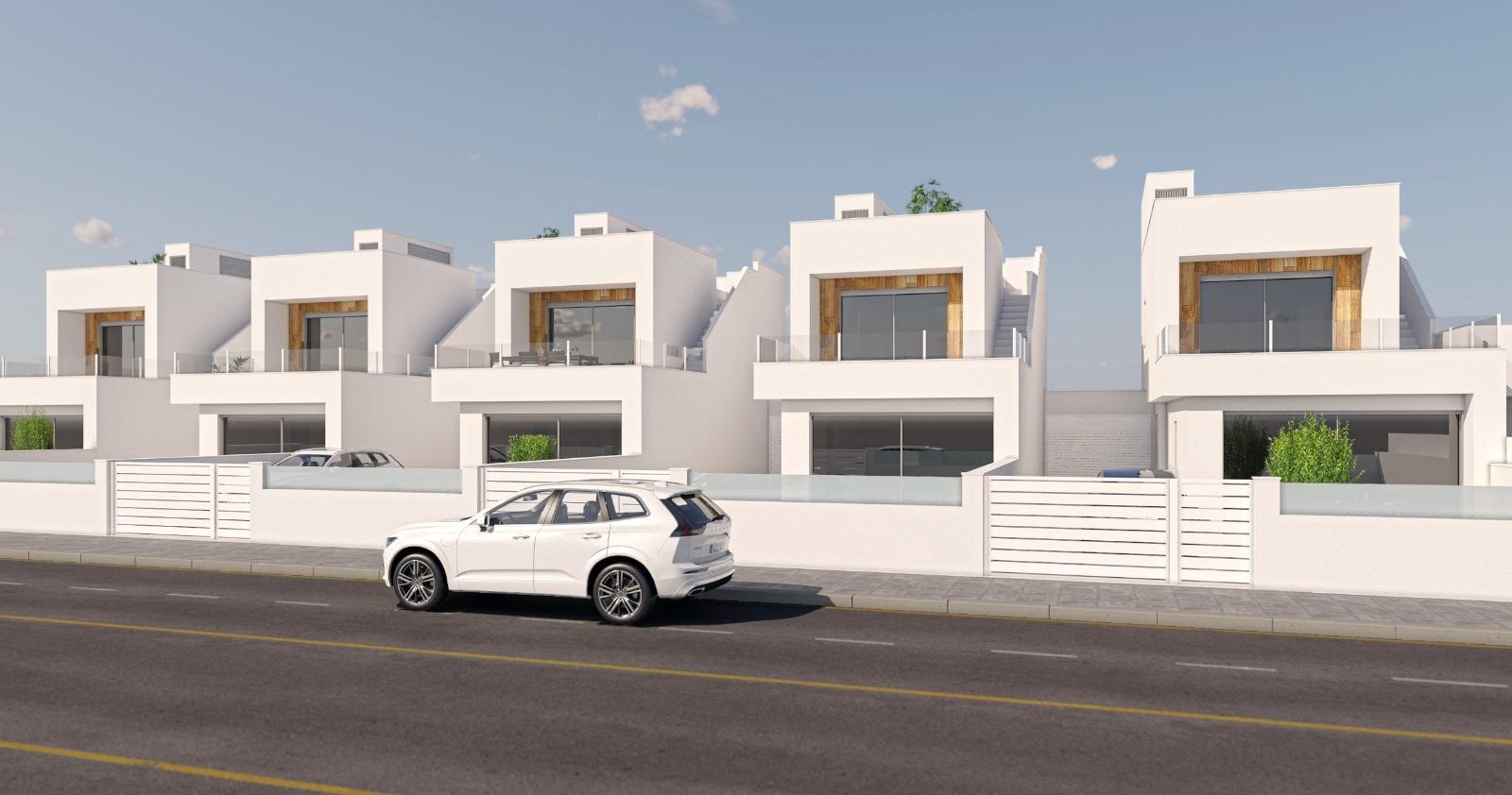 Villa en San Pedro del Pinatar, Murcia, España 3 dormitorios, 133 m2 No. 137595