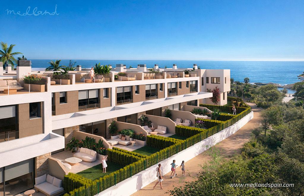Townhouse in El Campello, Alicante, Spain 3 bedrooms, 118 sq.m. No. 181851