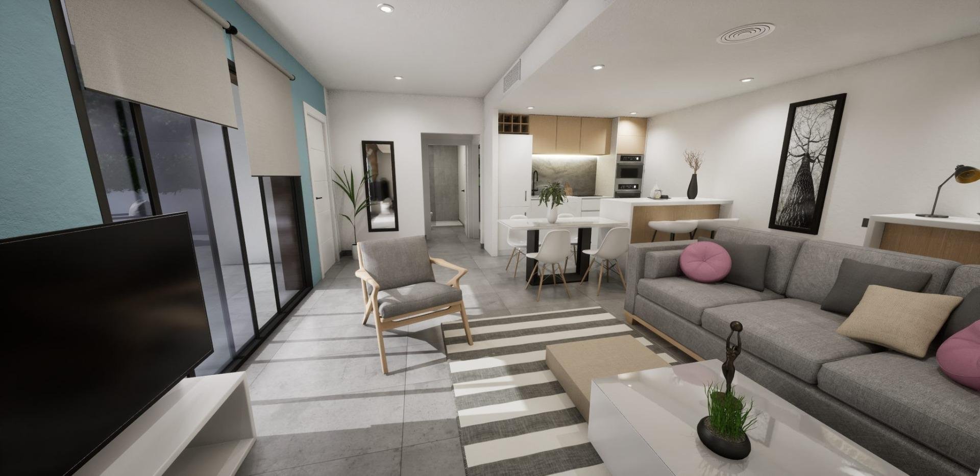 Townhouse in Torre-Pacheco, Murcia, Spain 3 bedrooms, 84 sq.m. No. 187451