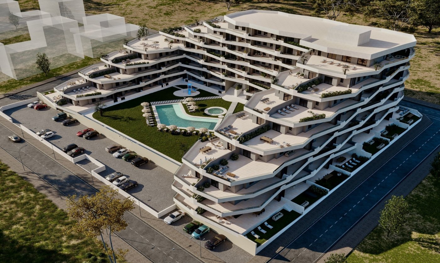 Apartament w San Miguel de Salinas, Alicante, Hiszpania 3 sypialnie, 86 mkw. nr 187278