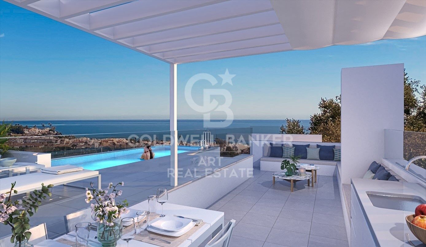 Apartament w Mijas, Malaga, Hiszpania 3 sypialnie, 145 mkw. nr 158550