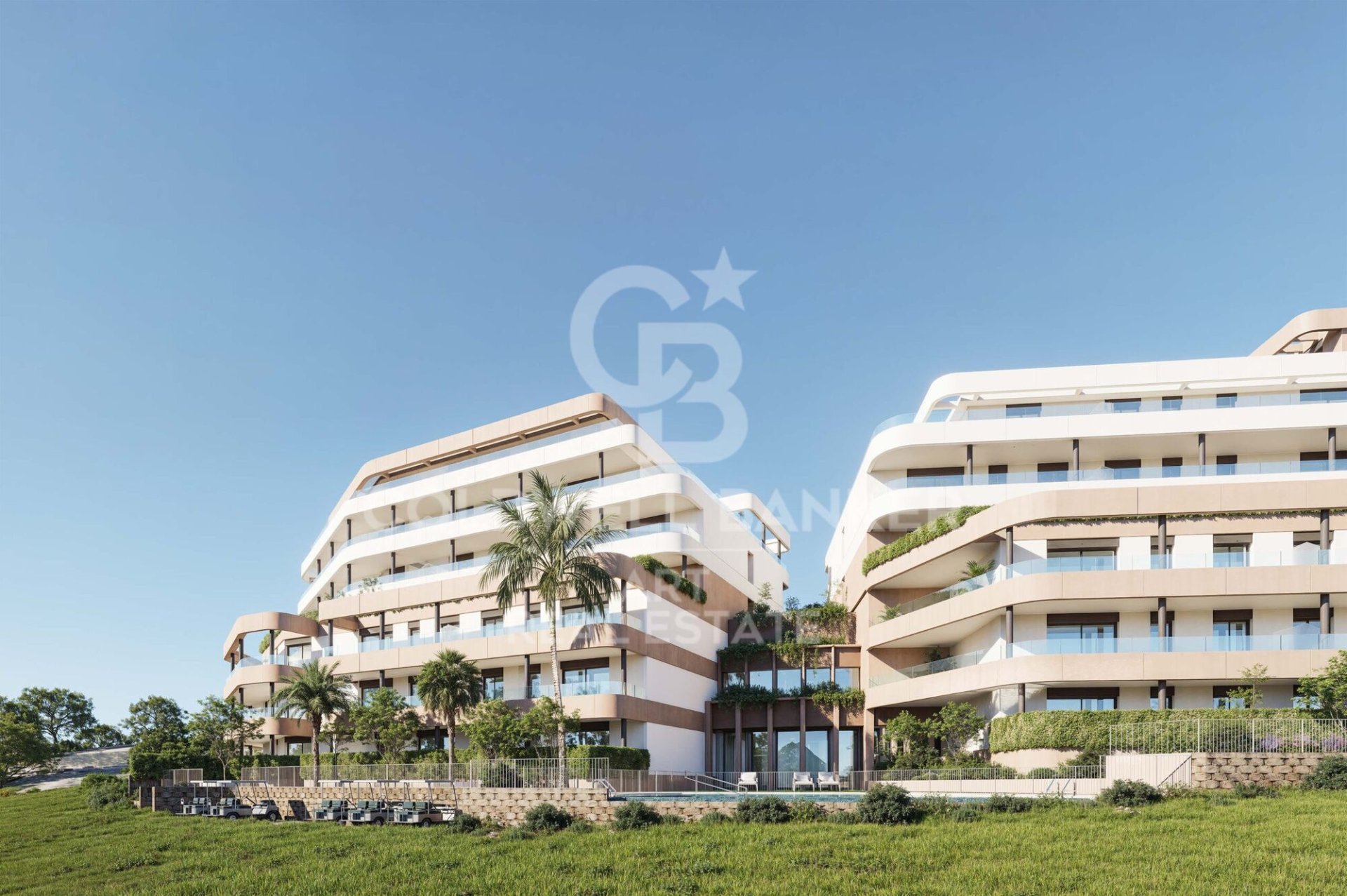 Lägenhet i Estepona, Malaga, Spanien 3 sovrum, 104 kvm. Nr. 158549