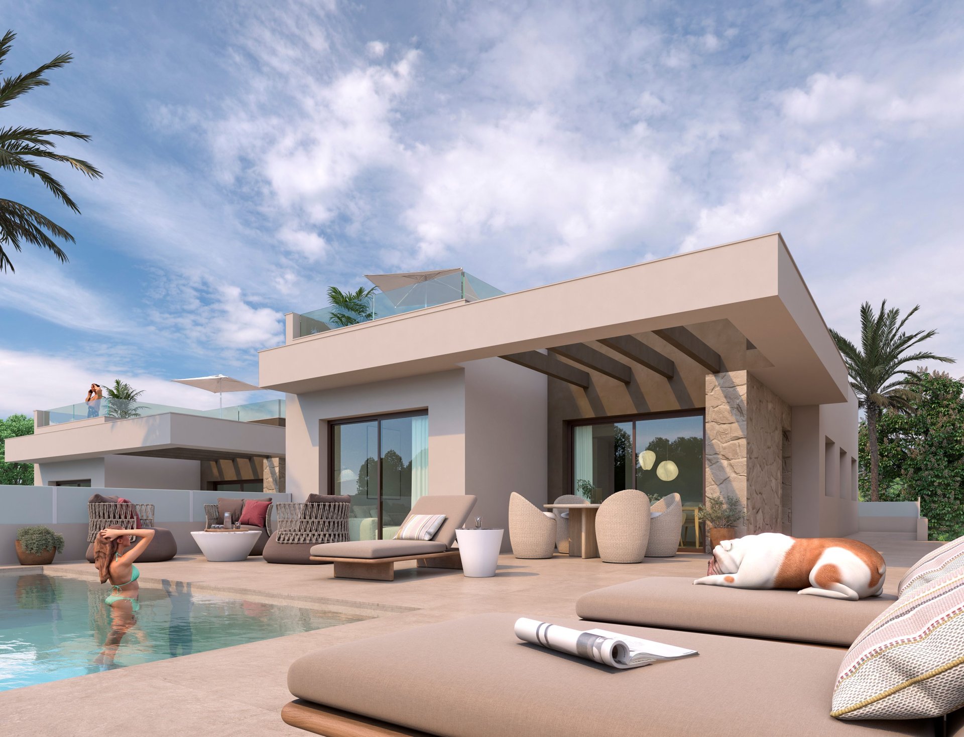 Villa en Ciudad Quesada, Alicante, España 3 dormitorios, 230 m2 No. 166702