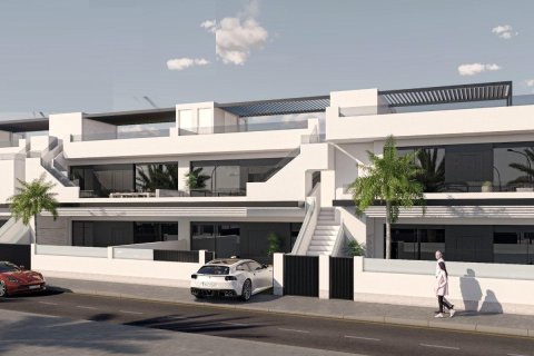 Bungalow in San Pedro del Pinatar, Murcia, Spain 3 bedrooms, 87 sq.m. No. 142235