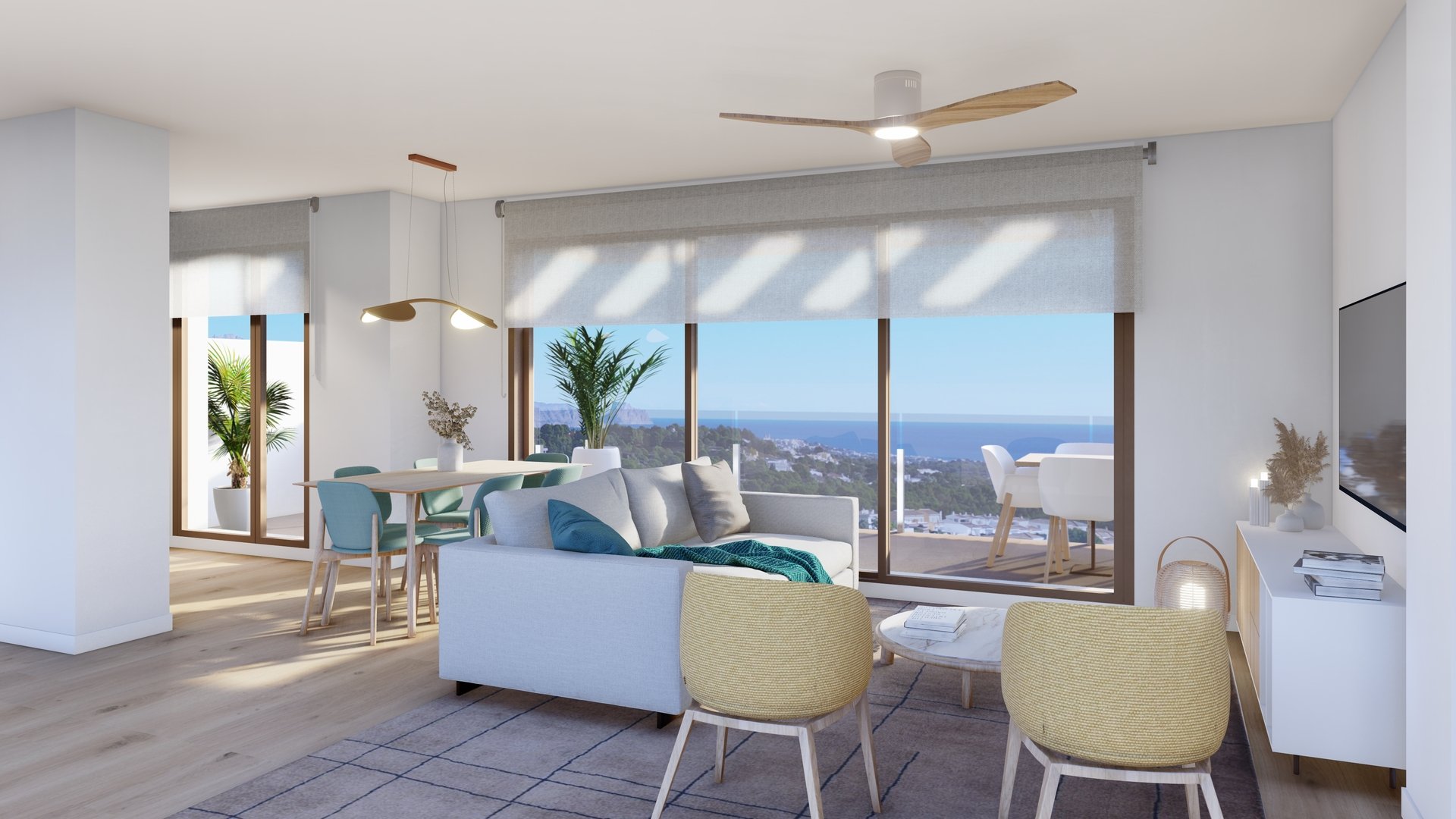 Townhouse in La Nucia, Alicante, Spain 4 bedrooms, 156 sq.m. No. 151300