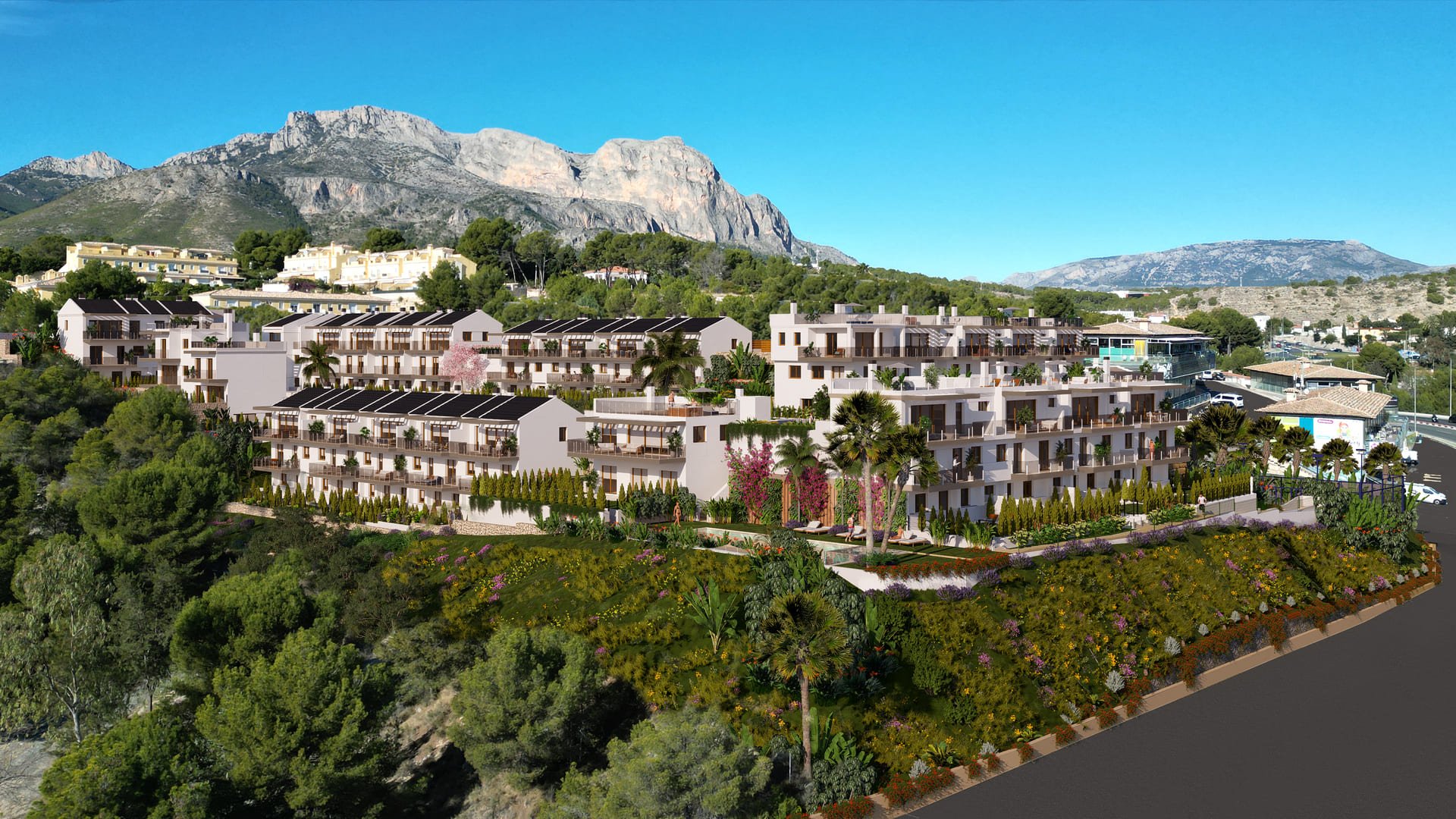 Townhouse in La Nucia, Alicante, Spain 4 bedrooms, 156 sq.m. No. 151300