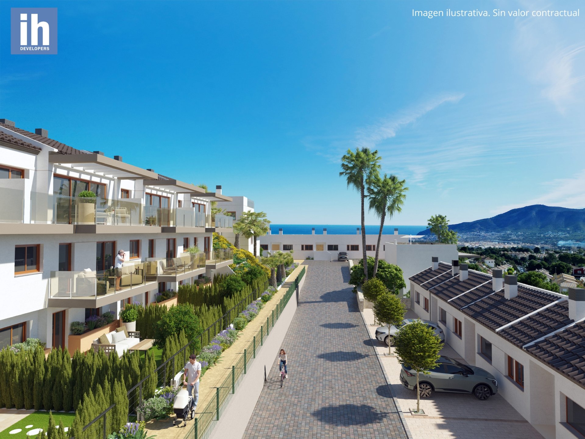 Townhouse in La Nucia, Alicante, Spain 4 bedrooms, 156 sq.m. No. 151300