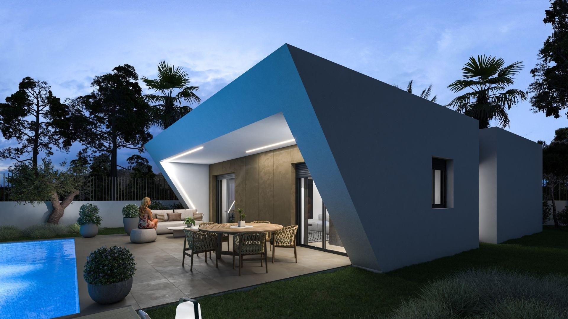 Villa a Hondon De Las Nieves, Alicante, Spagna 3 camere da letto, 108 mq. N° 142384