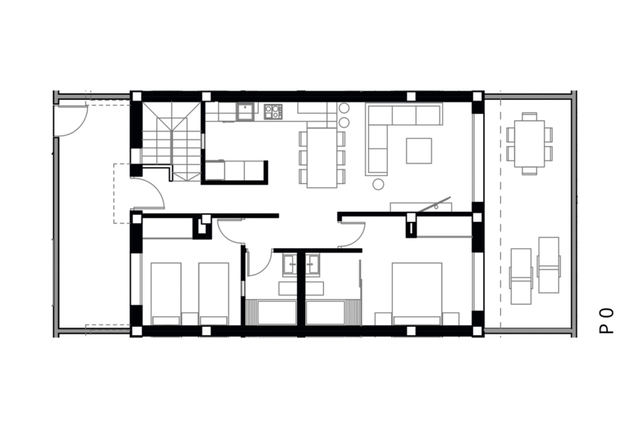 Paritalo Nature Views, Torrevieja, Alicante, Espanja 2 makuuhuonetta, 75.62 m2 No. 97204