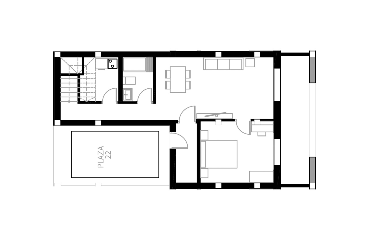 Paritalo Nature Views, Torrevieja, Alicante, Espanja 2 makuuhuonetta, 75.62 m2 No. 97204