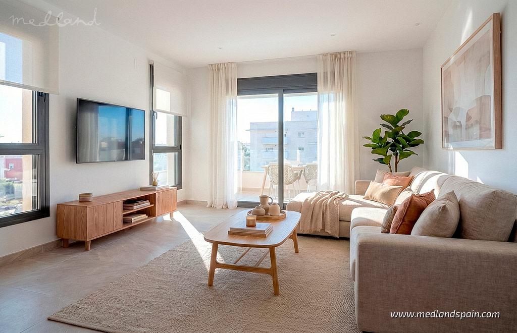 Apartamento en Benijófar, Alicante, España 2 dormitorios, 90 m2 No. 179375