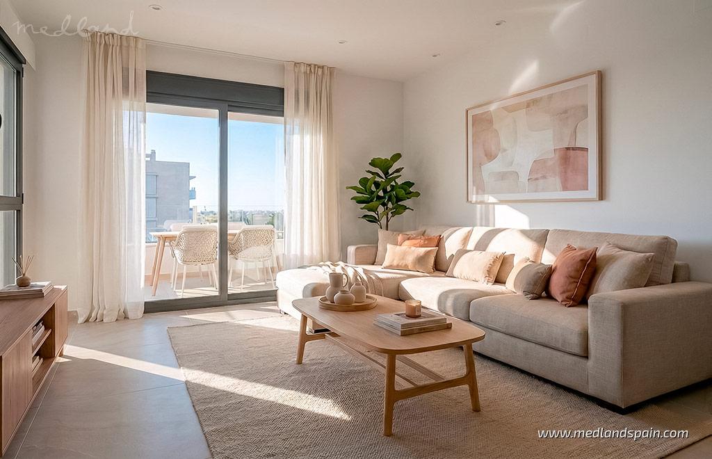 Apartamento en Benijófar, Alicante, España 2 dormitorios, 90 m2 No. 179375