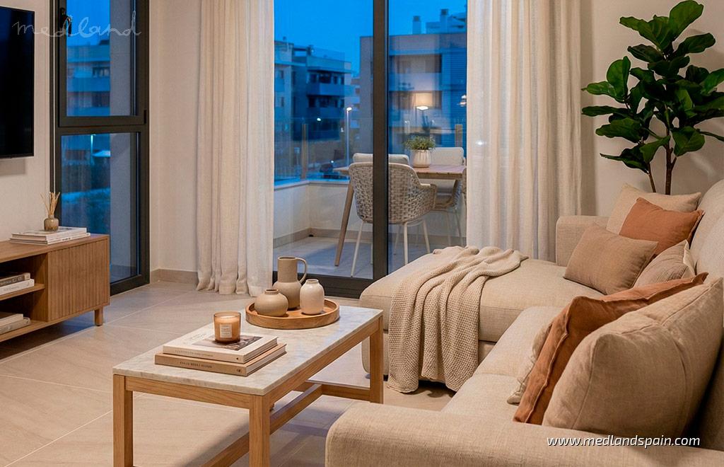 Apartamento en Benijófar, Alicante, España 2 dormitorios, 90 m2 No. 179375