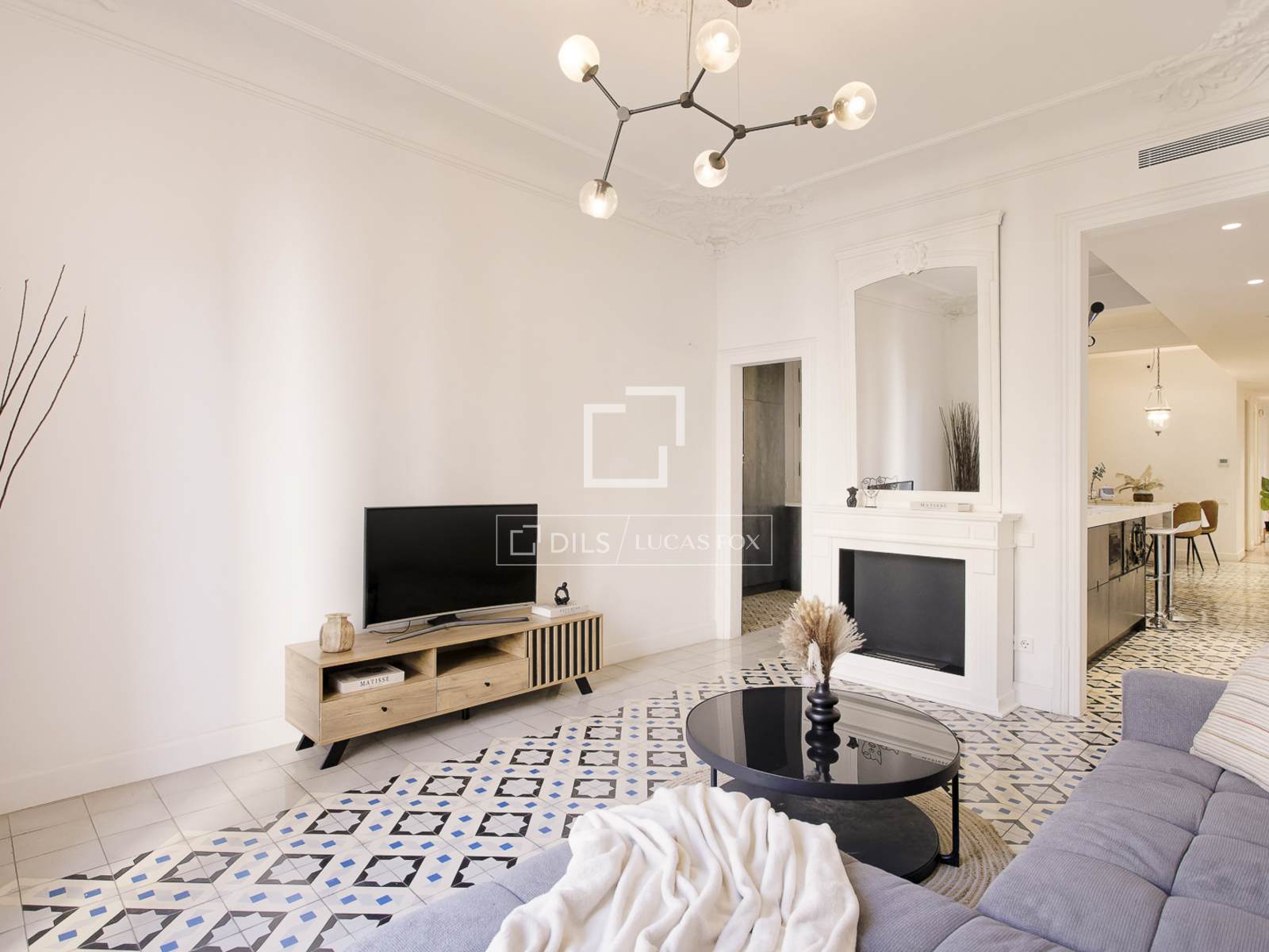 Apartment in Barcelona, Spain 3 bedrooms, 134 sq.m. No. 160830