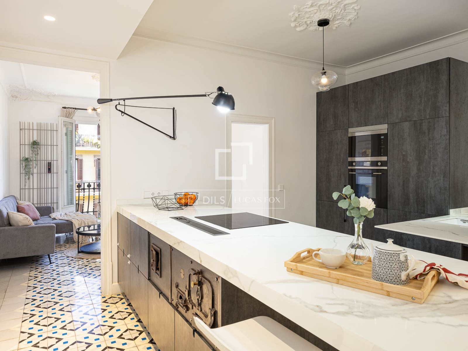 Apartment in Barcelona, Spain 3 bedrooms, 134 sq.m. No. 160830
