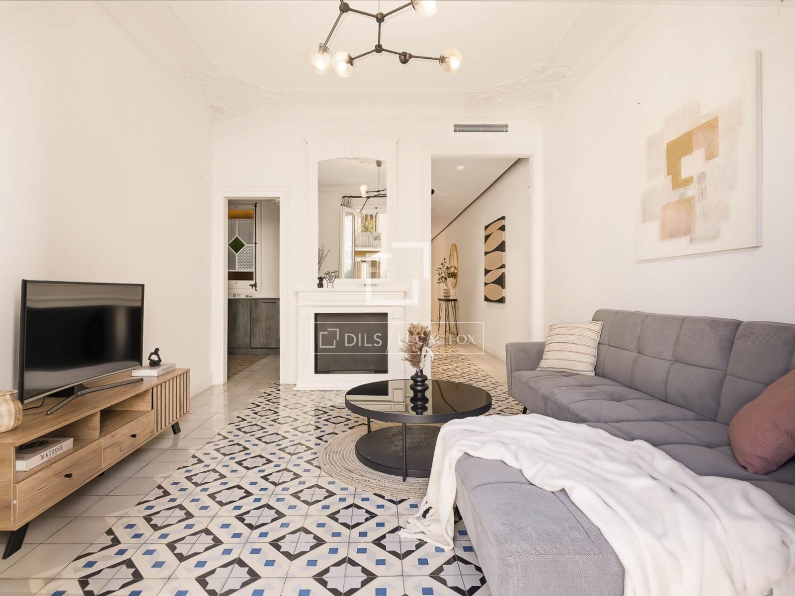 Apartment in Barcelona, Spain 3 bedrooms, 134 sq.m. No. 160830