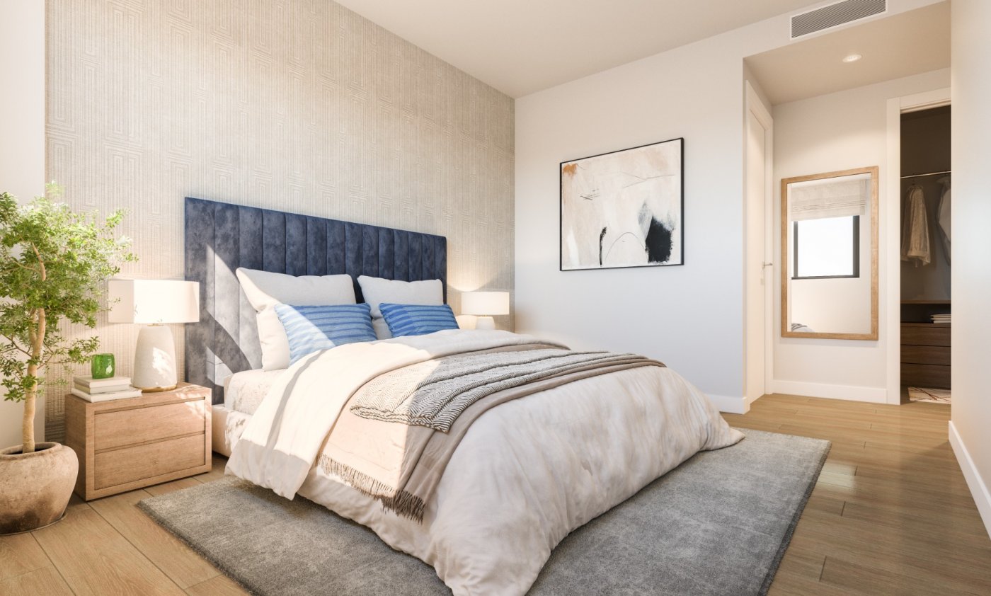 Apartamento en San Juan, Alicante, España 3 dormitorios, 62 m2 No. 165134