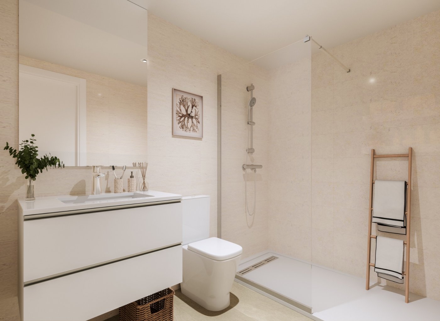 Apartamento en San Juan, Alicante, España 3 dormitorios, 62 m2 No. 165134