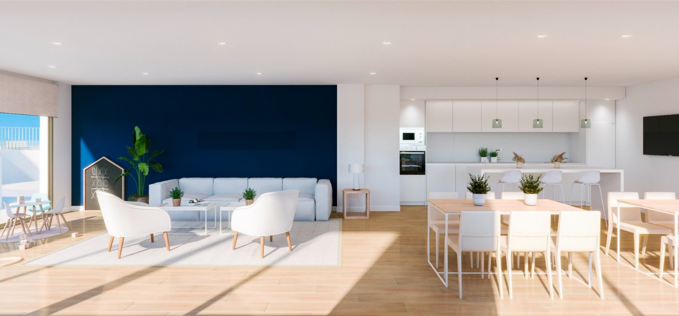 Apartamento en San Juan, Alicante, España 3 dormitorios, 62 m2 No. 165134