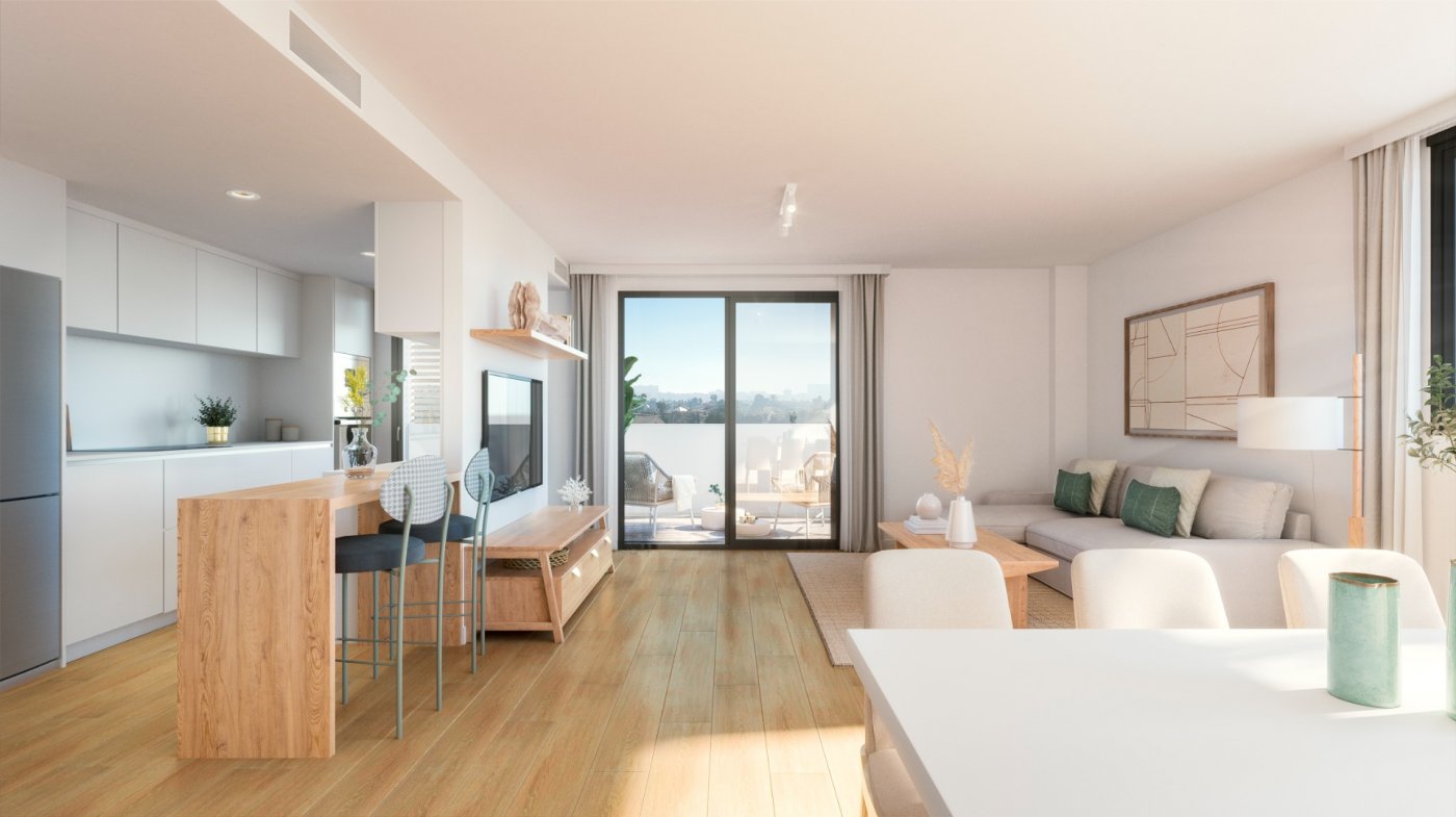 Apartamento en San Juan, Alicante, España 3 dormitorios, 62 m2 No. 165134