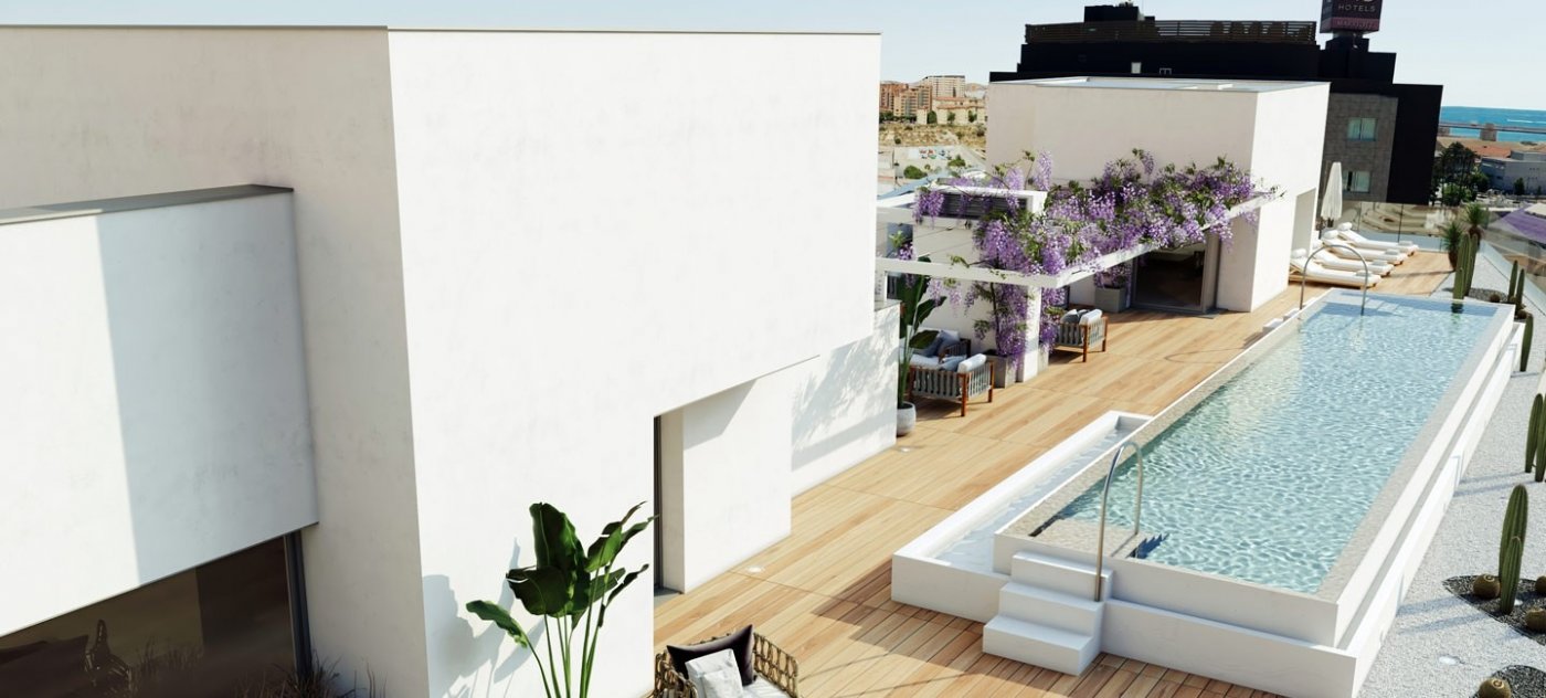 Appartamento a Alicante, Spagna 4 camere da letto, 128 mq. N° 165137