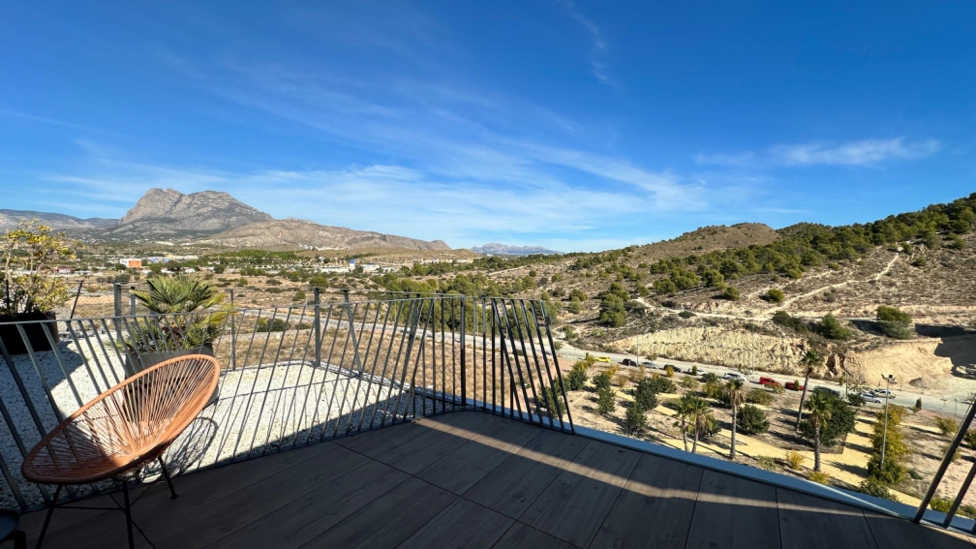 Takvåning i Villajoyosa, Alicante, Spanien 3 sovrum, 155 kvm. Nr. 165133