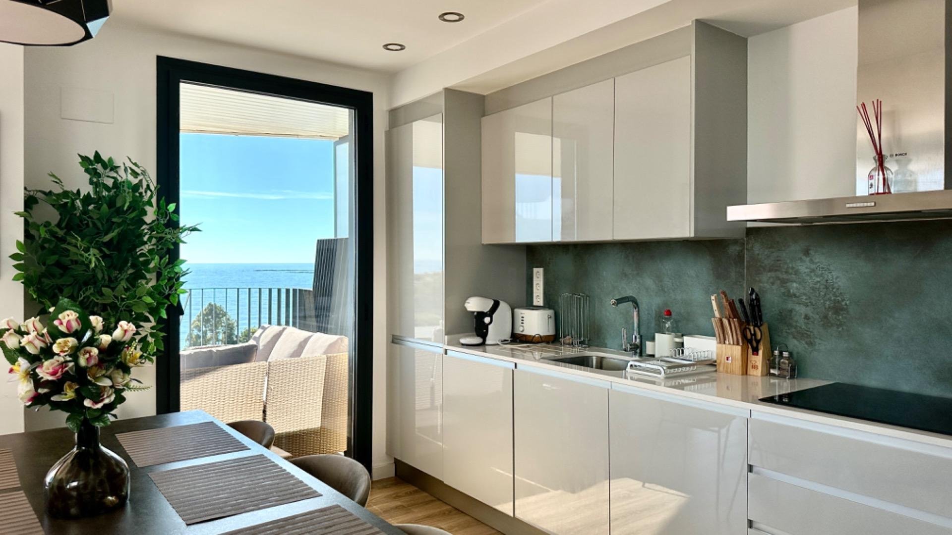 Takvåning i Villajoyosa, Alicante, Spanien 3 sovrum, 155 kvm. Nr. 165133
