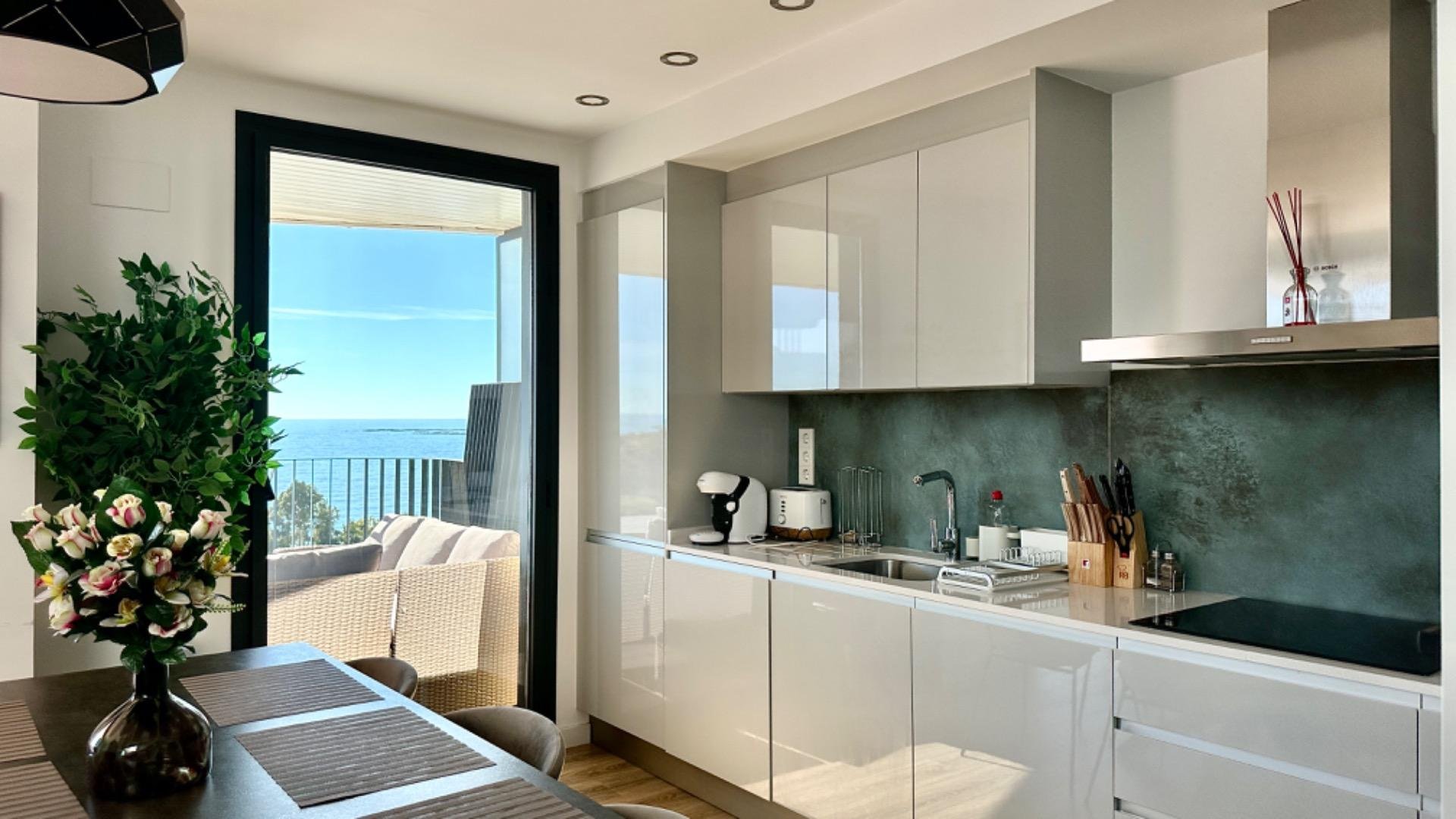 Takvåning i Villajoyosa, Alicante, Spanien 3 sovrum, 155 kvm. Nr. 165133