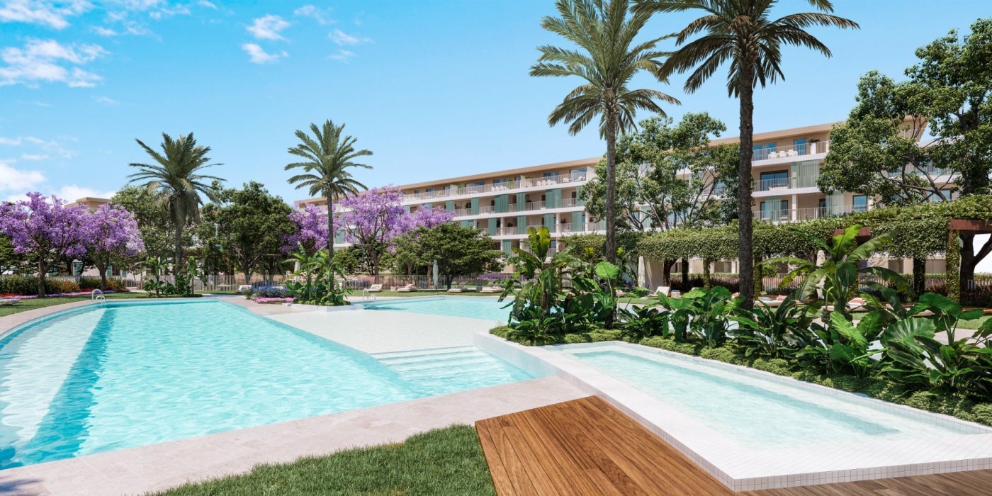 Квартира в Дения, Аликанте, Испания 3 спальни, 108м2 №165139