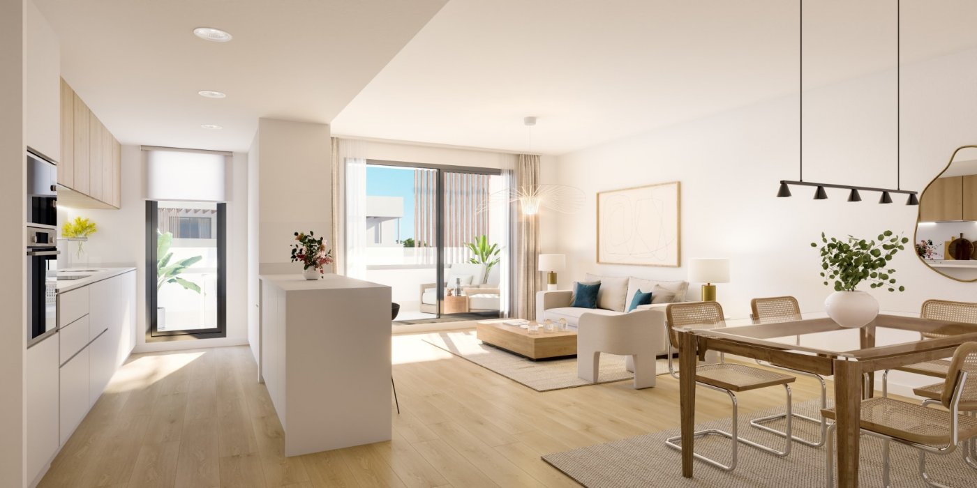 Apartment in San Juan, Alicante, Spain 2 bedrooms, 92 sq.m. No. 165136