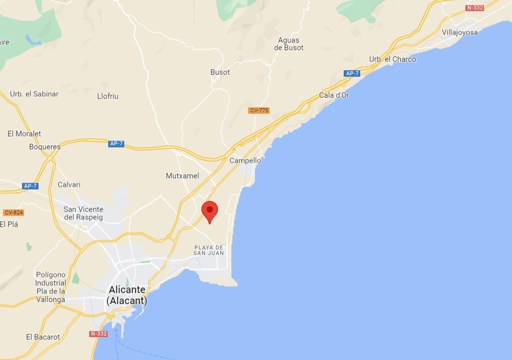 Apartment in San Juan, Alicante, Spain 2 bedrooms, 92 sq.m. No. 165136