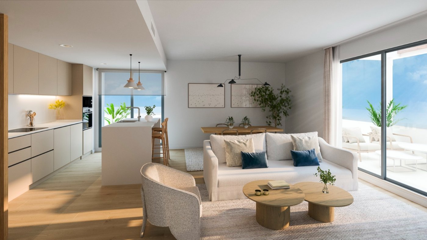 Apartment in San Juan, Alicante, Spain 2 bedrooms, 92 sq.m. No. 165136