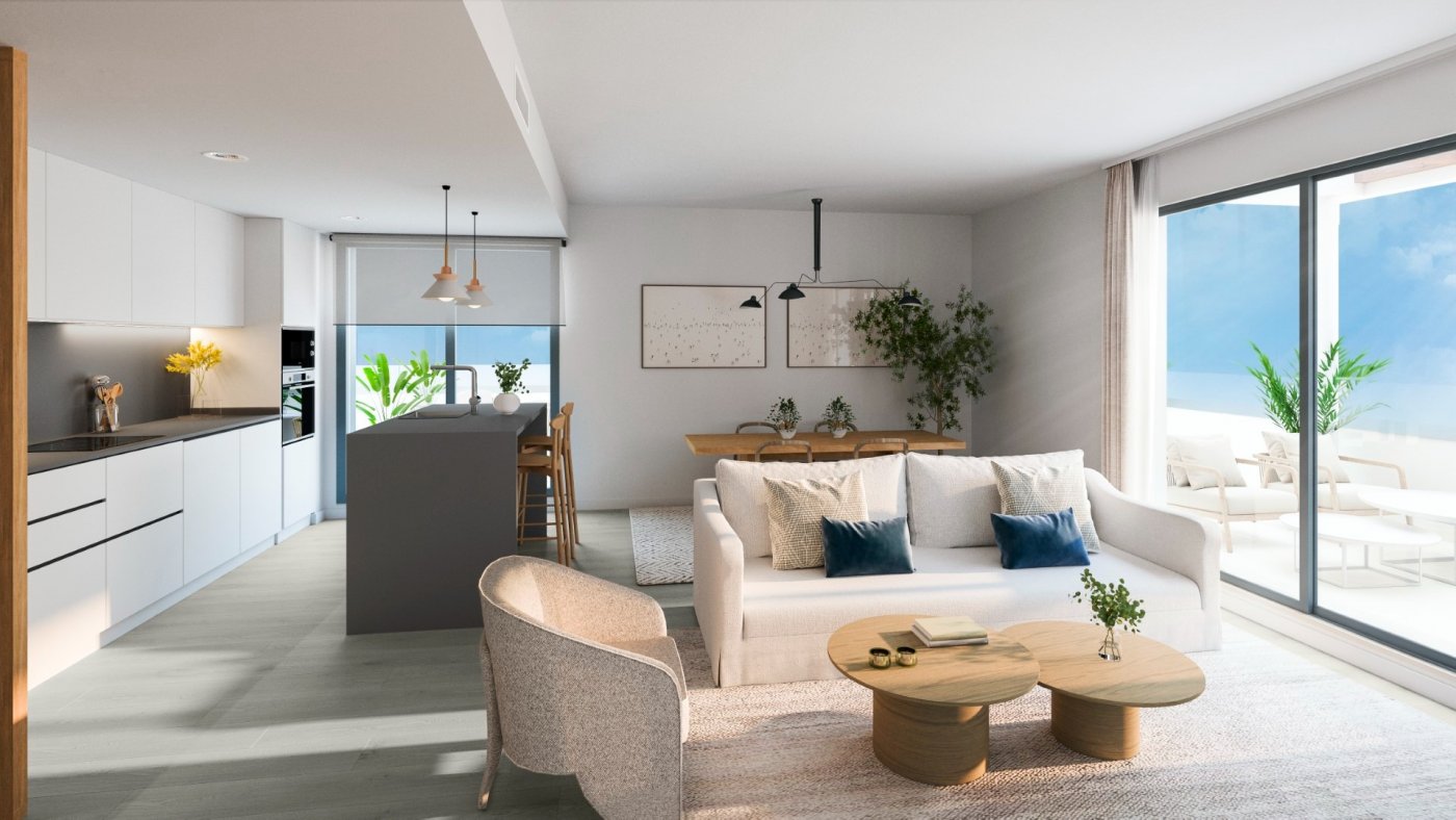 Apartment in San Juan, Alicante, Spain 2 bedrooms, 92 sq.m. No. 165136