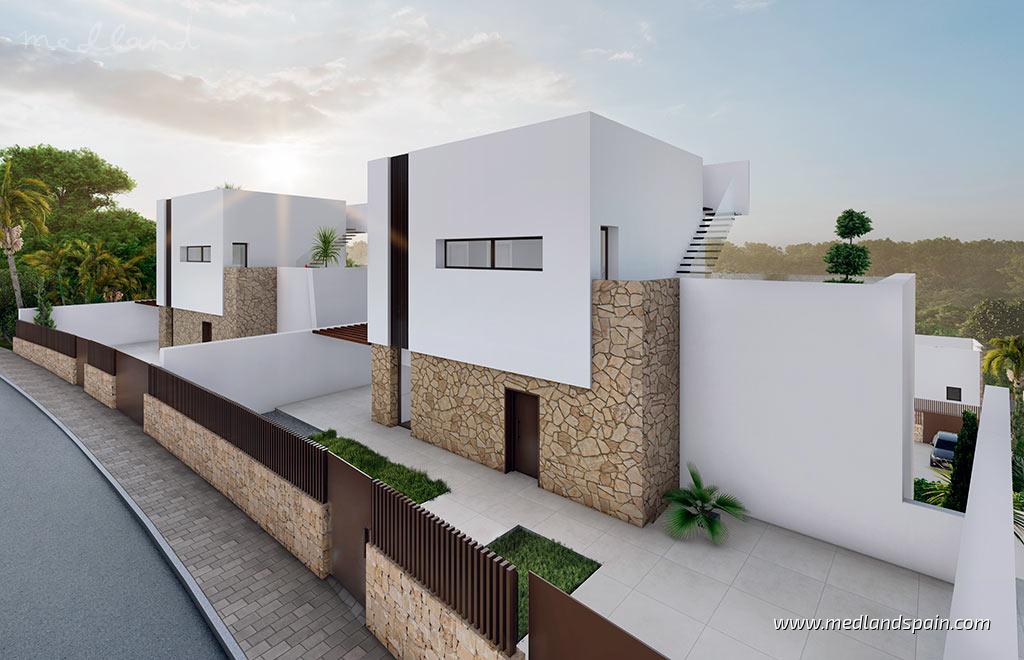 Huvila Finestrat, Alicante, Espanja 3 makuuhuonetta, 202 m2 No. 168574