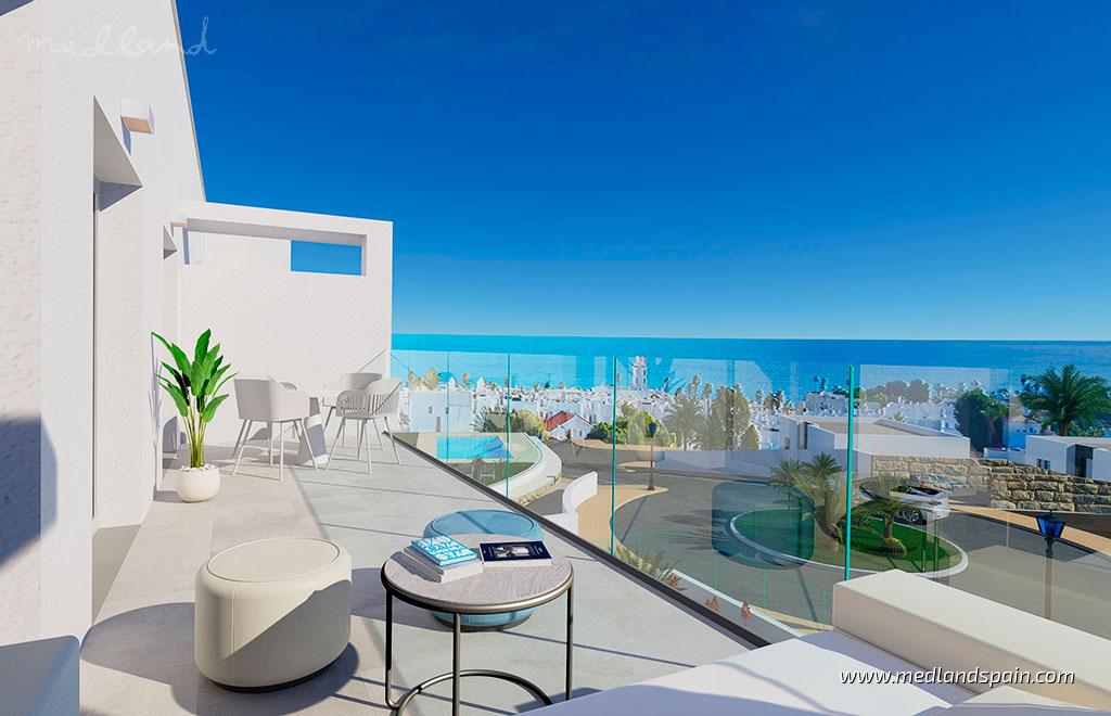 Apartament w Mojacar, Almeria, Hiszpania 3 sypialnie, 90 mkw. nr 191710