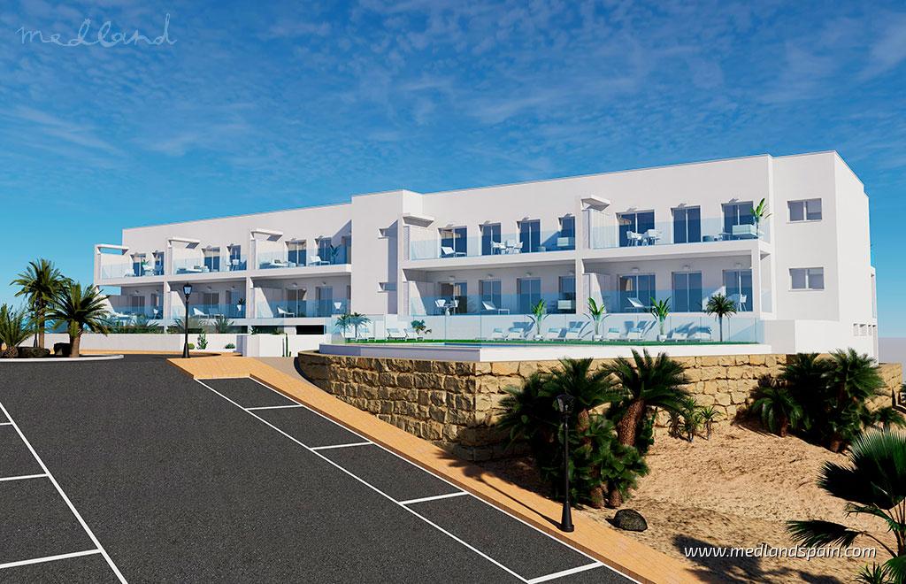 Apartament w Mojacar, Almeria, Hiszpania 3 sypialnie, 90 mkw. nr 191710