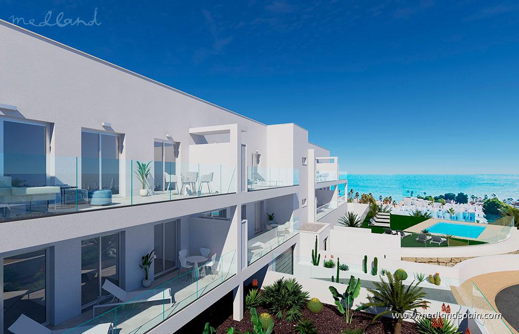 Apartament w Mojacar, Almeria, Hiszpania 3 sypialnie, 90 mkw. nr 191710
