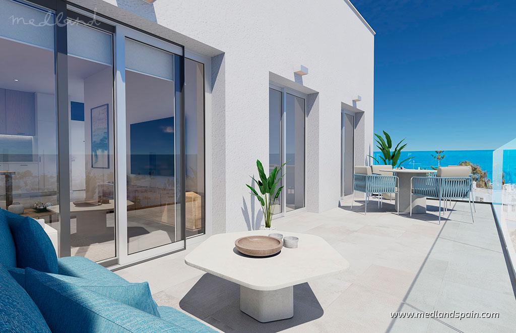 Apartment à Mojacar, Almeria, Espagne 2 chambres, 82 m2 No. 191707