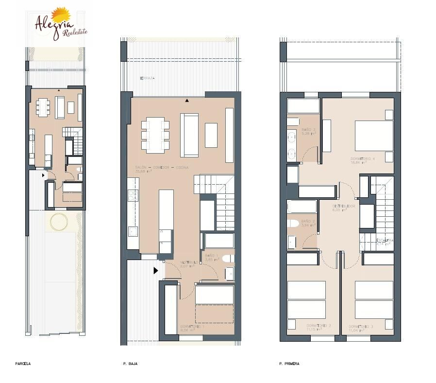 Casa a Godella, Valencia, Spagna 2 camere da letto, 188 mq. N° 168784