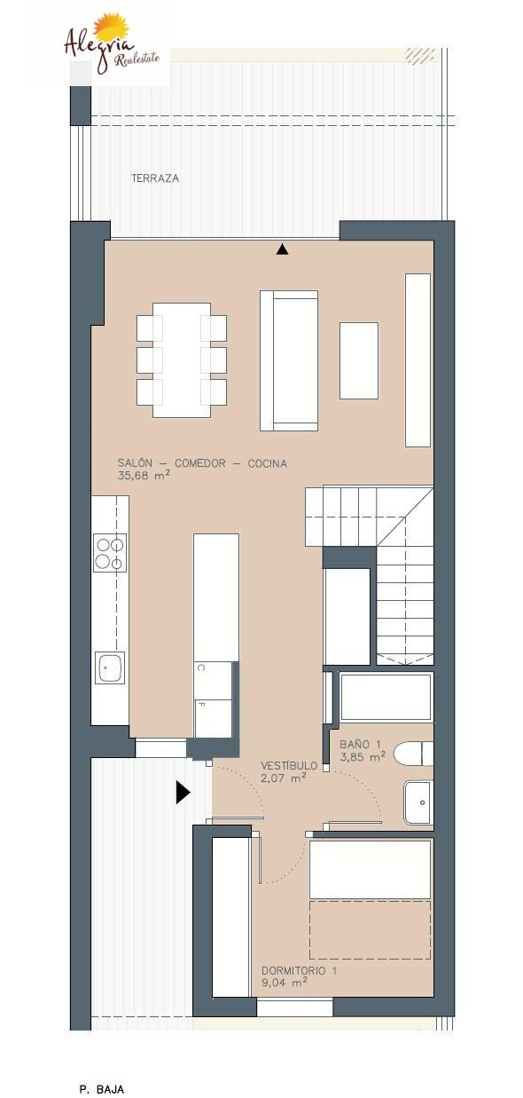 Casa a Godella, Valencia, Spagna 2 camere da letto, 188 mq. N° 168784