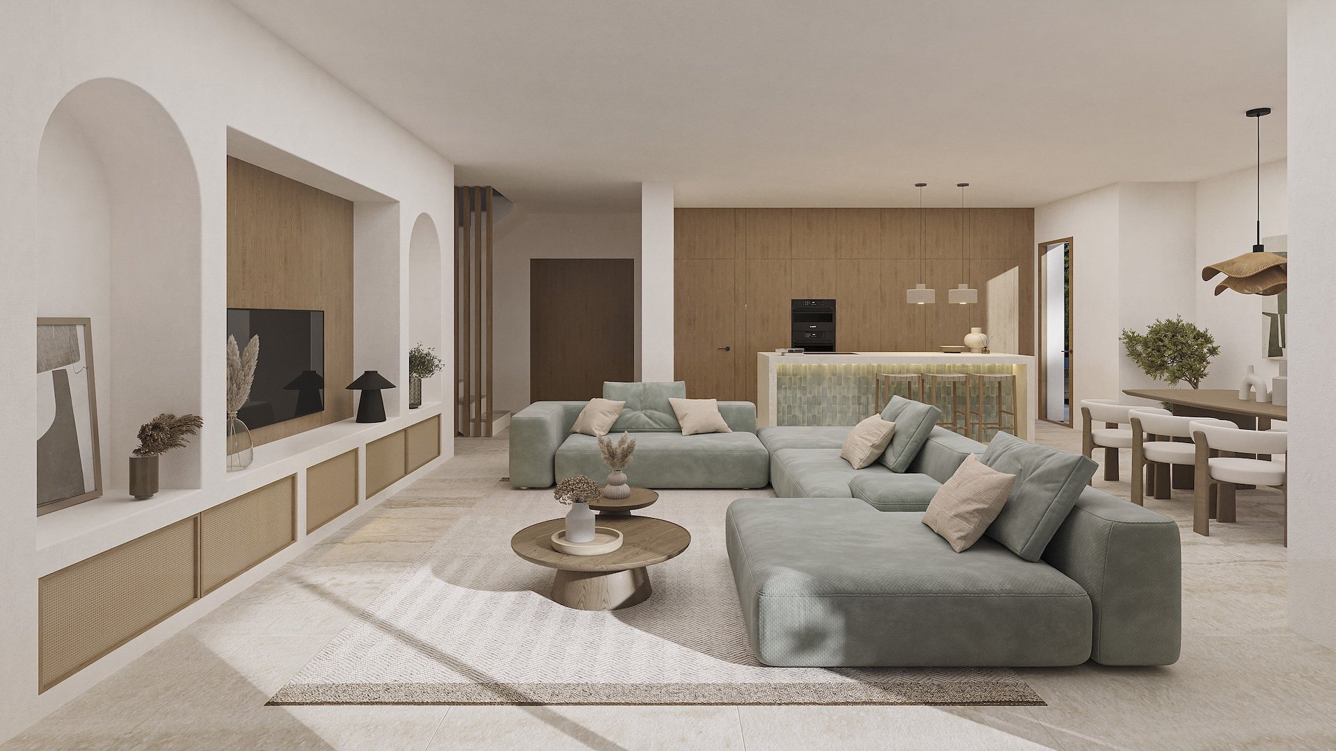 Villa en Benissa, Alicante, España 4 dormitorios, 535 m2 No. 163843