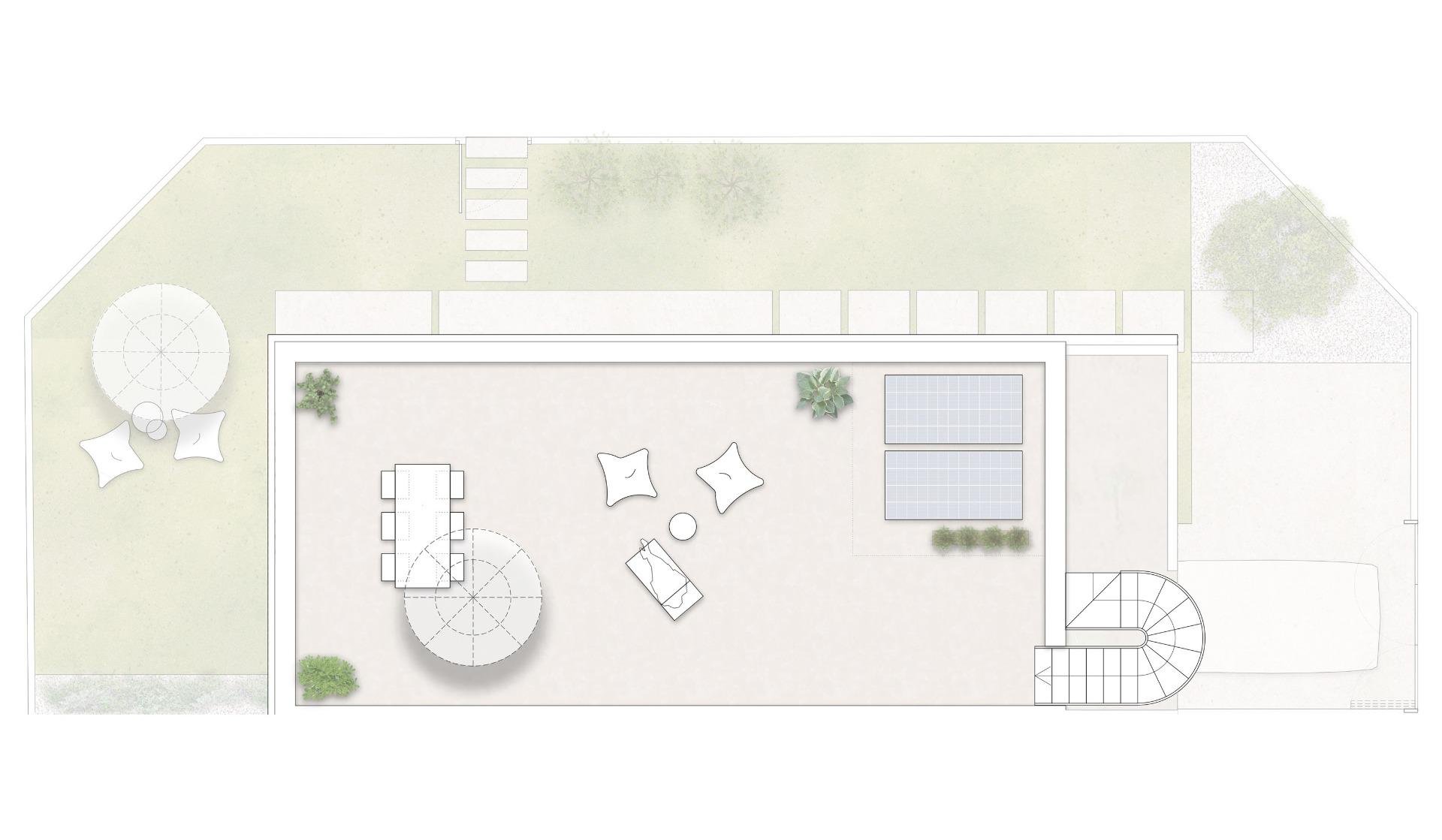 Villa Pilar de la Horadada, Alicante, Spānijā 3 istabas, 112 m2 Nr. 135302