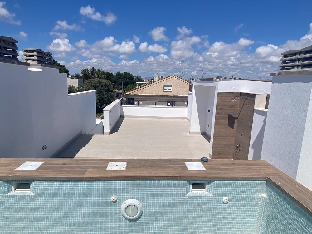 Bungalow i San Pedro del Pinatar, Murcia, Spanien 2 sovrum, 78 kvm. Nr. 135305