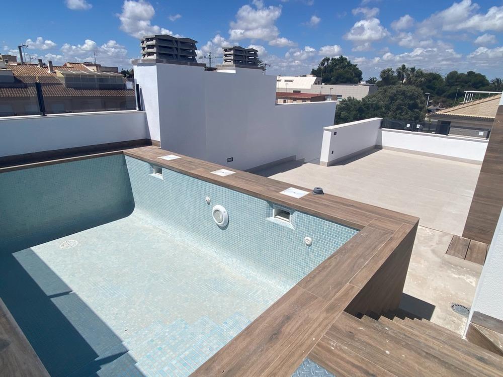 Bungalow i San Pedro del Pinatar, Murcia, Spanien 2 sovrum, 78 kvm. Nr. 135305