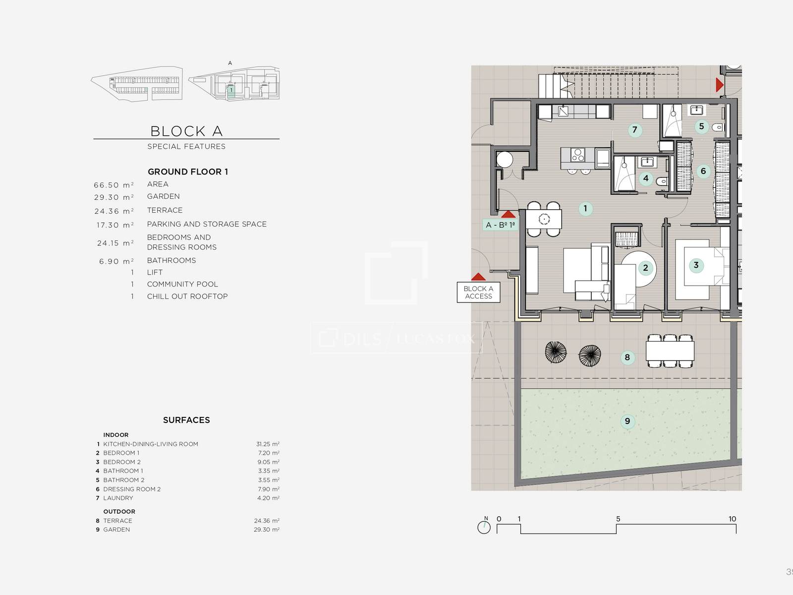 Apartment à Sitges, Barcelona, Espagne 2 chambres, 83 m2 No. 150628